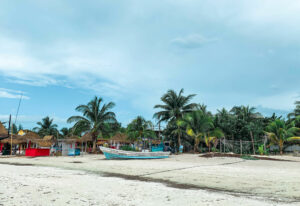 plage holbox, road trip mexique