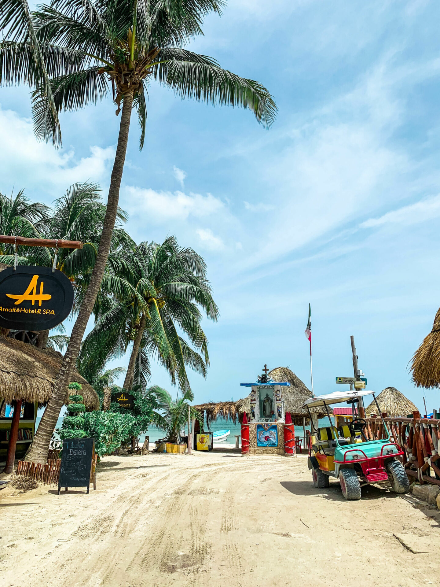 plage holbox, voyage mexique