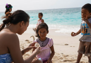 children in Boracay Philippines