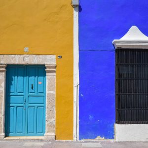 rue de campeche au mexique, road trip de 15 jours