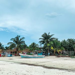 plage holbox, road trip mexique